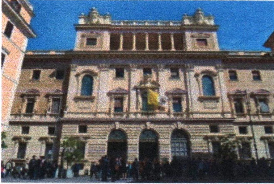 SURPRISE AT THE PONTIFICAL GREGORIAN UNIVERSITY